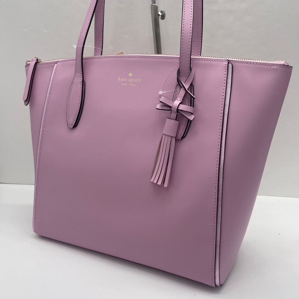 KATE SPADE KALI Quartz Pink Lg Shoulder Tote
Quartz Pink
NWT - Picture 5 of 16